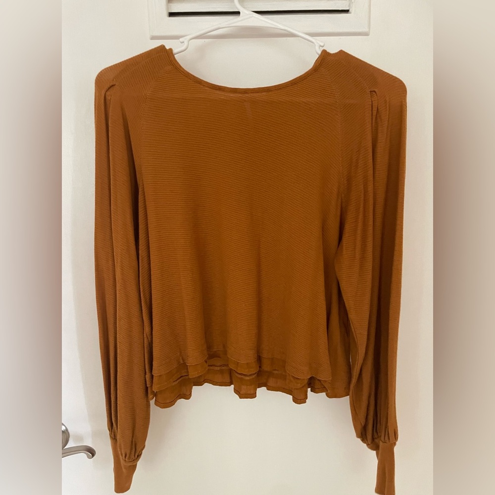 Free People Long Sleeve Blouse